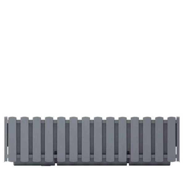 Květináč Prosperplast BOARDEE FENCYCASE, O 58x18 cm, šedý