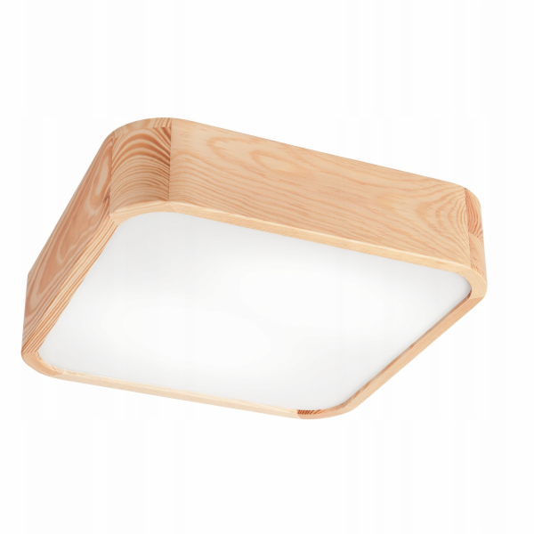 Lamkur Stropní svítidlo Oak Square 48895 2x15W E27, borovice