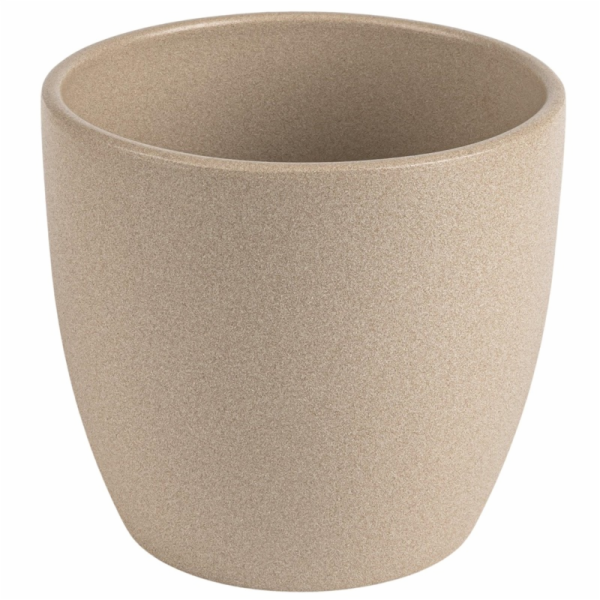 Hrnec Domoletti Emi, keramika, O 22 cm, písek