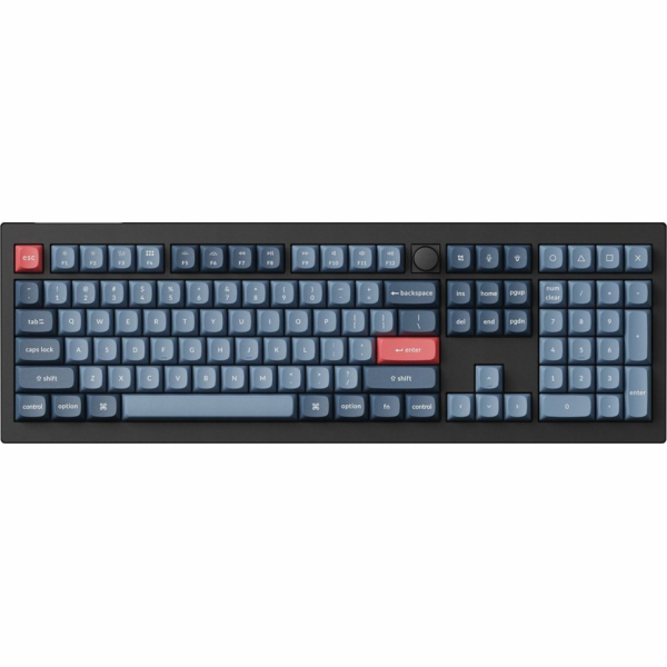 Keychron - V6 Max QMK/VIA Bezdrátová mechanická klávesnic...