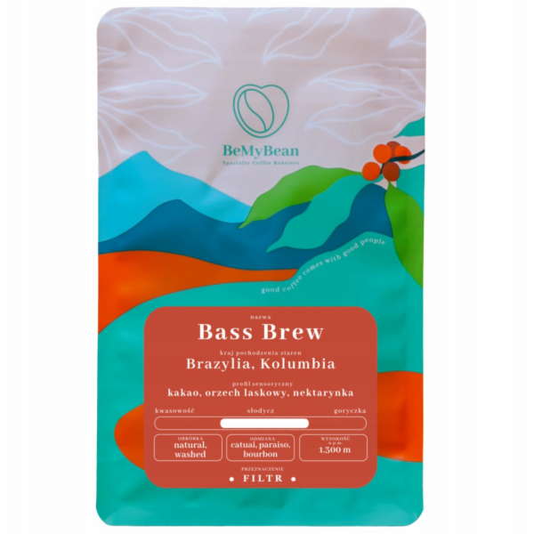 BeMyBean Kávová zrna Bass Brew 1 kg