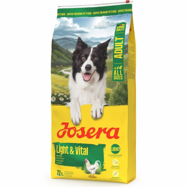 JOSERA Light & Vital Chicken - suché krmivo pro psy - 12,5kg