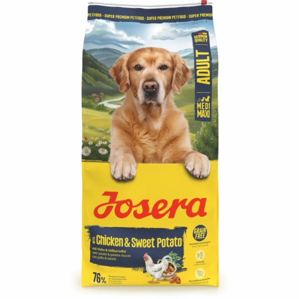 JOSERA Medi/Maxi Chicken & Sweet potato - suché krmivo pr...