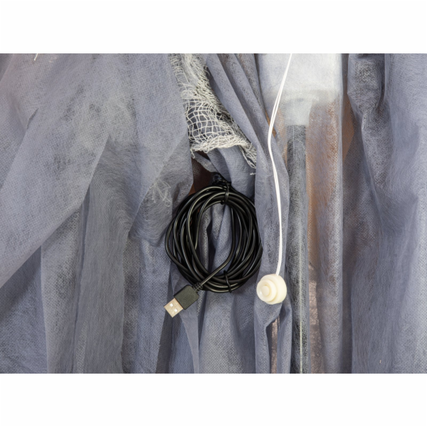 Halloween postava temného anděla, pohyblivá, 160 cm