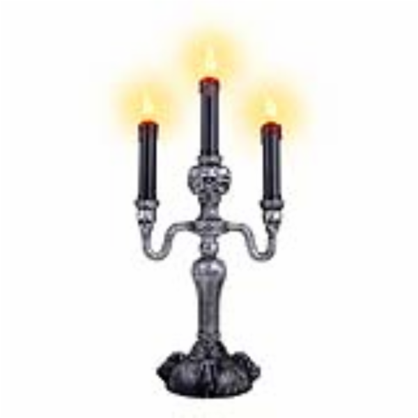 Halloween železný svícen, 40 cm