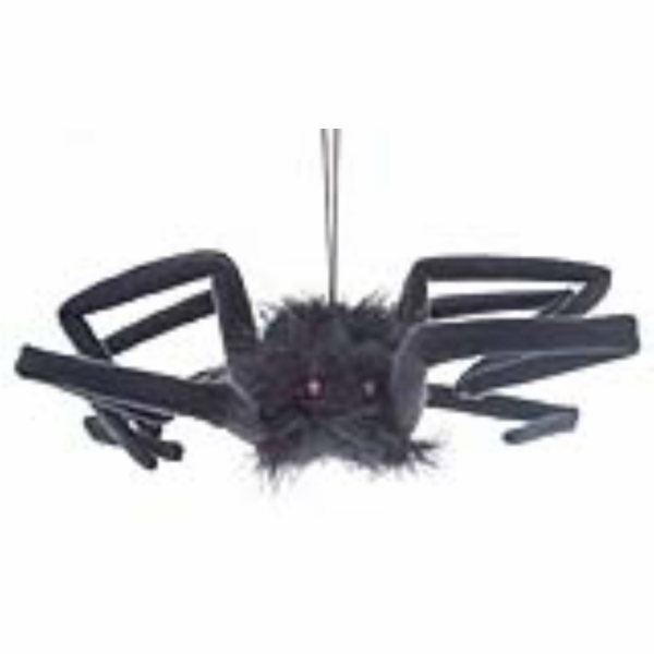 Halloween velký černý pavouk