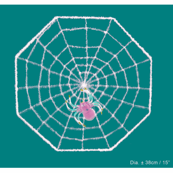 Halloween pavučina s pavoukem