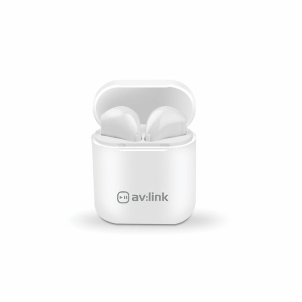 AV:link Ear Shots, bezdrátová Bluetooth sluchátka s nabíj...