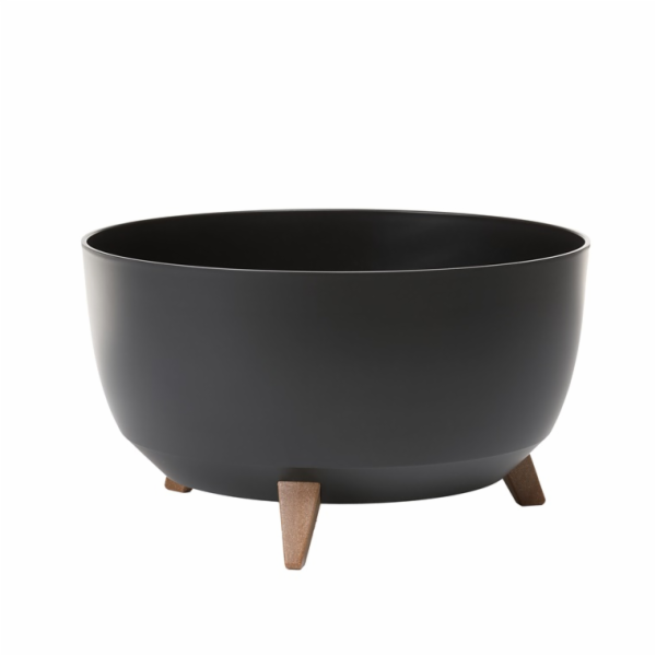 Hrnec Lamela Roma 882-04, plast, H 47 cm, černý