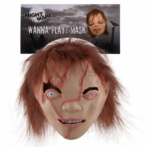 Halloween letexová maska Bad Boy