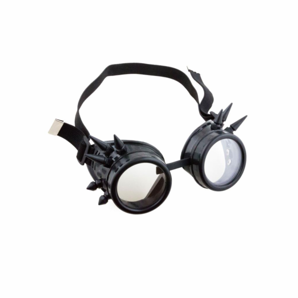 Steampunkové brýle černé