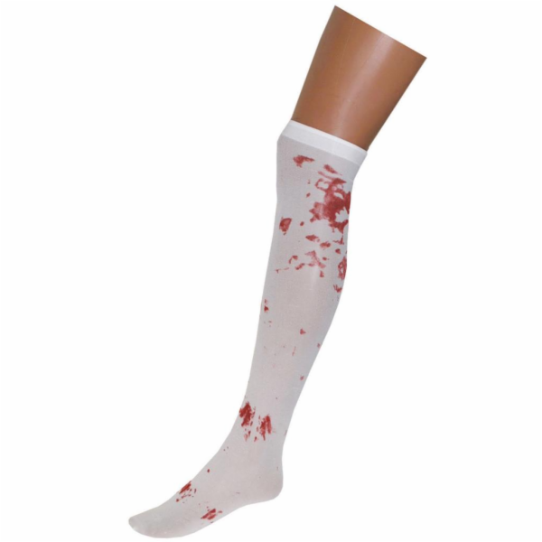 Halloweenské krvavé punčocháče