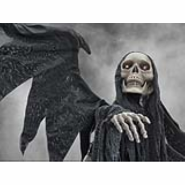 Halloween černý anděl, 175cm