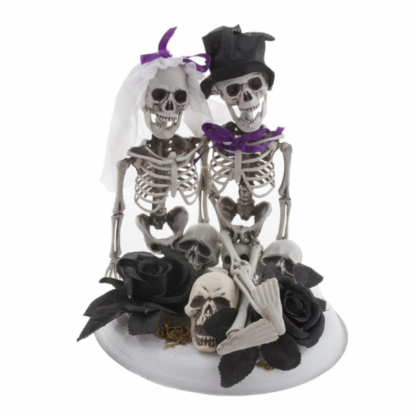 Halloween kostlivci nevěsta a ženich