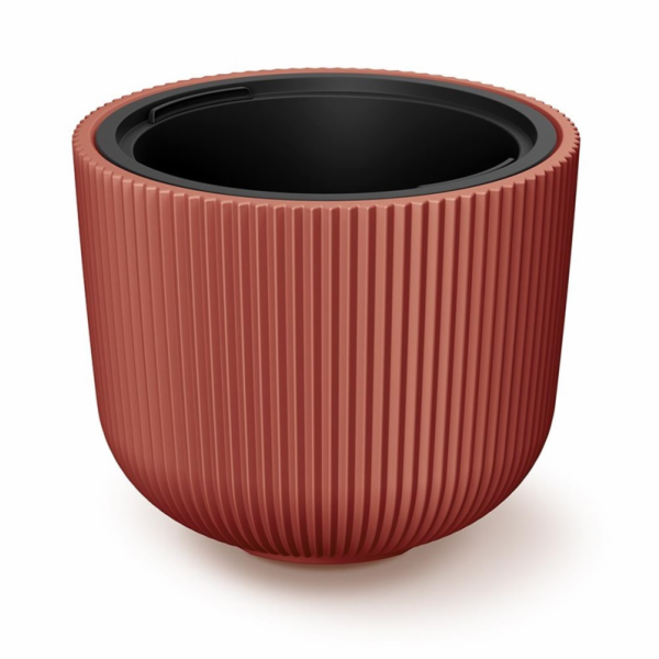 Hrnec Prosperplast Milly, plast, H 39,1 cm, červený