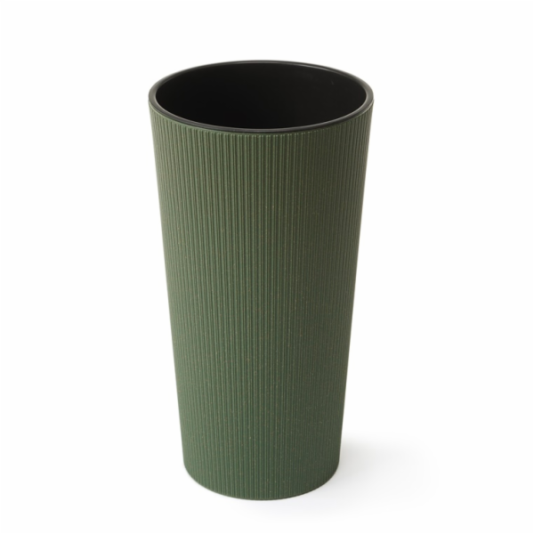 Hrnec Lamela Lilia 875-42, plast, O 25 cm, zelený