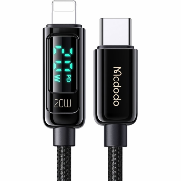 Mcdodo CA-8810 USB-C to Lightning cable, 36W, 1.2m (black)
