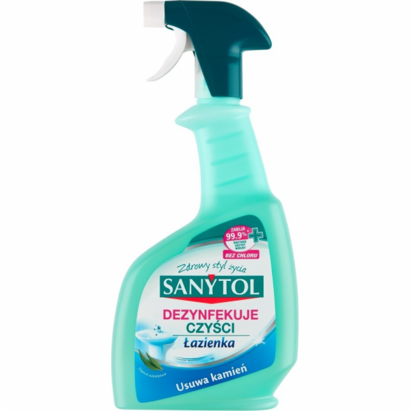 Dezinfekce Sanytol, čistič, do koupelny, eukalyptus, 500 ml
