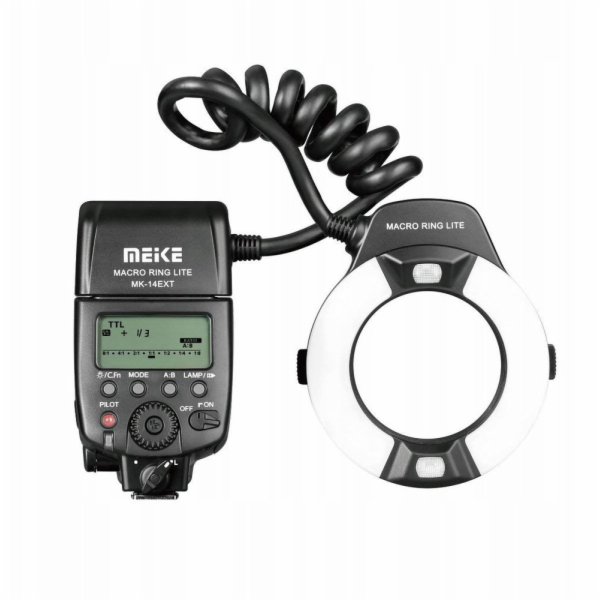 MeiKe TTL makro blesk LED pro Nikon / Mk-14ext-n