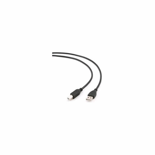Kabel USB Equip propojovací A-B 3 m, šedý