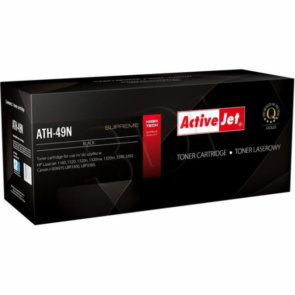 Activejet tonerová kazeta ATH-49N (náhrada za HP 49A Q594...