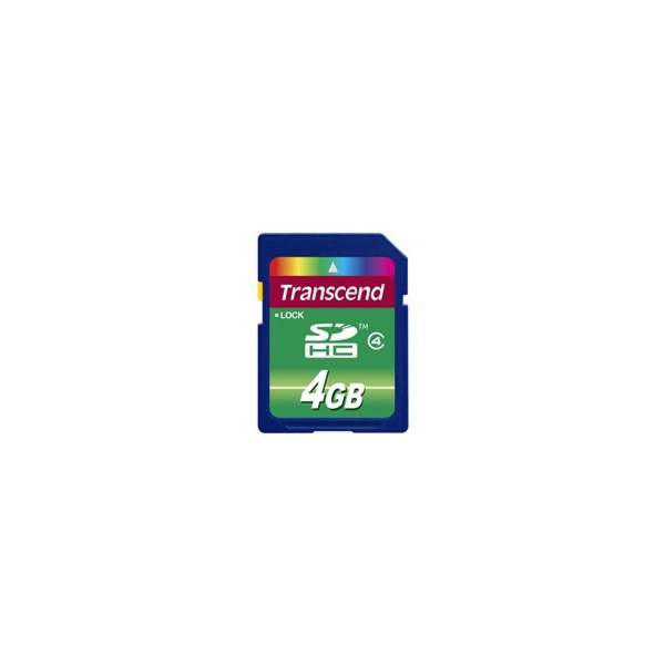 TRANSCEND SDHC karta 4GB Class 4