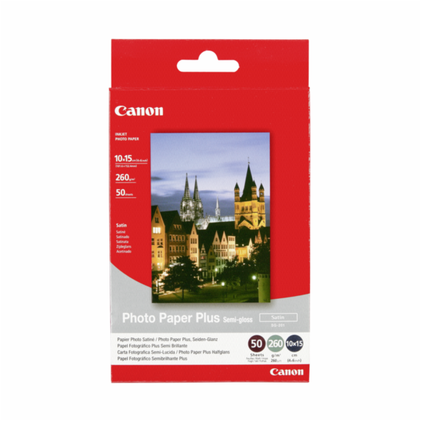Canon fotopapír SG-201 - 10x15cm (4x6inch) - 260g/m2 - 50...