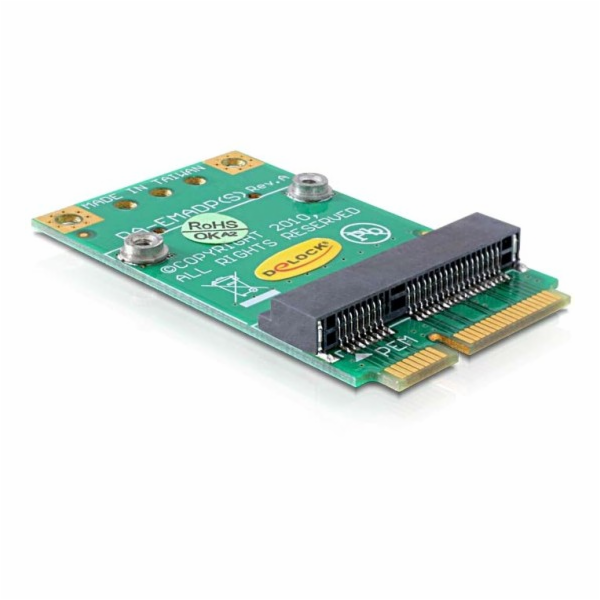 Delock Converter Mini PCI Express half-size > full-size