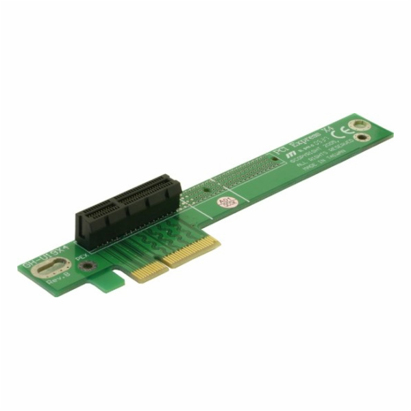 Delock PCI Express RiserCard  x4 na 1x PCIe x4 pravoúhlá