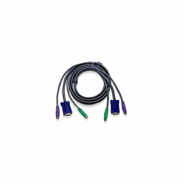 ATEN sdružený prodlužovací kabel 3m, PS/2