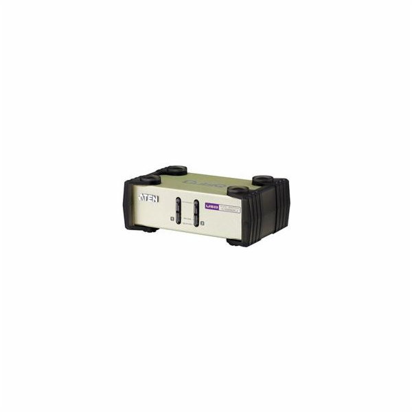 ATEN KVM switch CS-82U PS/2+USB 2PC včetně kabeláže 1,2m