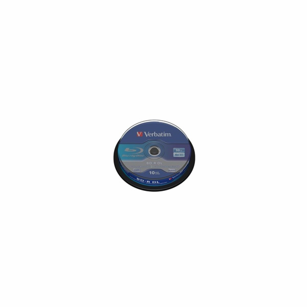 VERBATIM BD-R DL 50GB, 6x, spindle 10 ks
