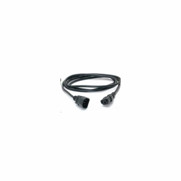 PREMIUMCORD Kabel napájecí 230V prodlužovací 1m