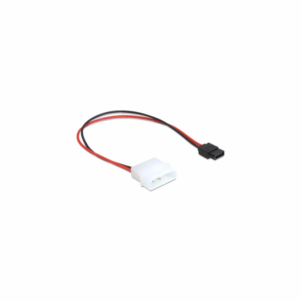 DeLOCK Power 4p St-> SATA 6p (24 cm)