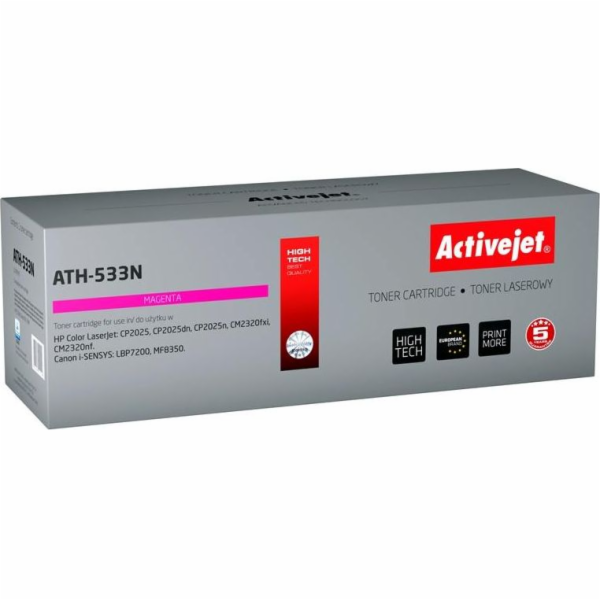 Activejet ATH-533N (náhrada za HP 304A CC533A, Canon CRG-...