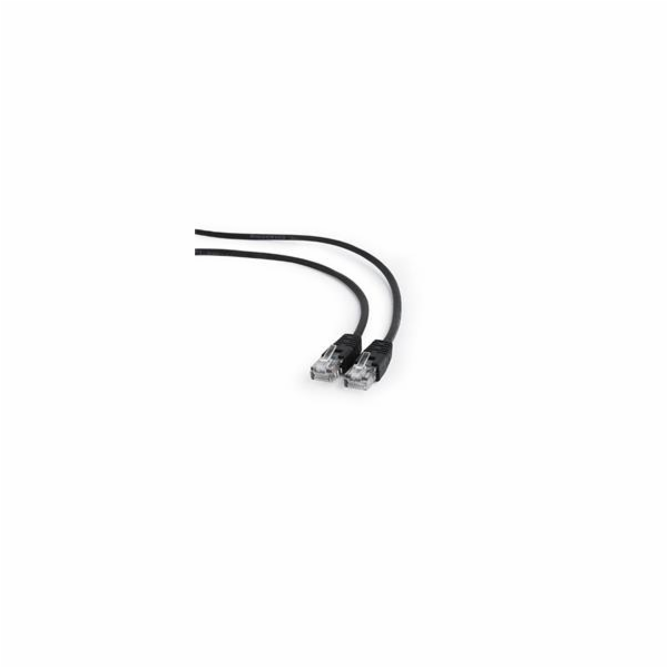 Gembird patch kabel CAT5e, UTP, 0.5 m, černý