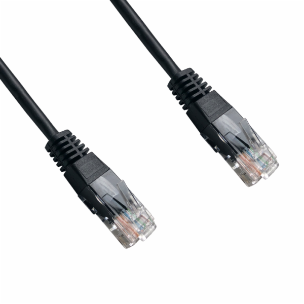 DATACOM Patch kabel UTP CAT6 5m černý