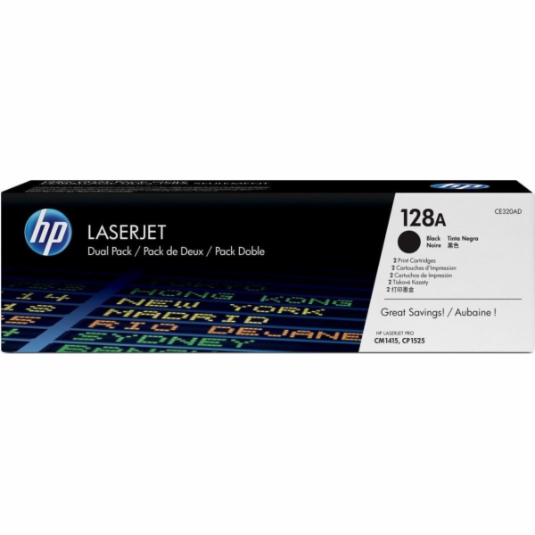 CE320AD toner čierny HP128 dual pack