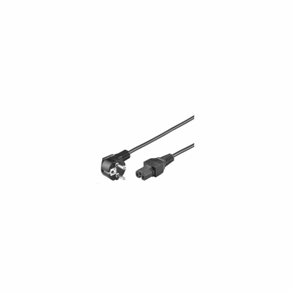 PREMIUMCORD Kabel síťový 230V k počítači 2m IEC 320 C15 k...