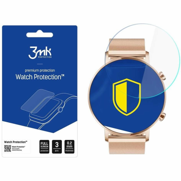 3mk ochranná fólie Watch pro Huawei Watch GT 2, 42 mm (3ks)