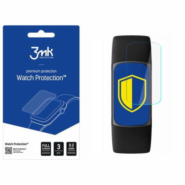 3MK  Folia ARC FS FitBit Charge 5 Watch Fullscreen Folia