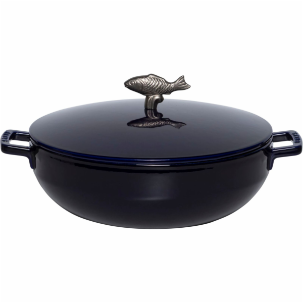 Staub La Cocotte 28cm round,  Bouillabaisse Pot, Dark Blue