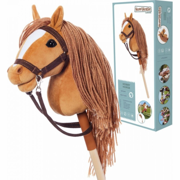 Tootiny Hobby kůň HOPPIHORSE A4 kaštanový - hnědý, malý k...