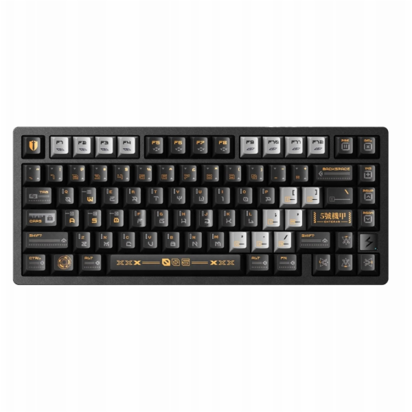 VGN Bezdrátová klávesnice Keyboard V98 PRO-V3, světle modrá
