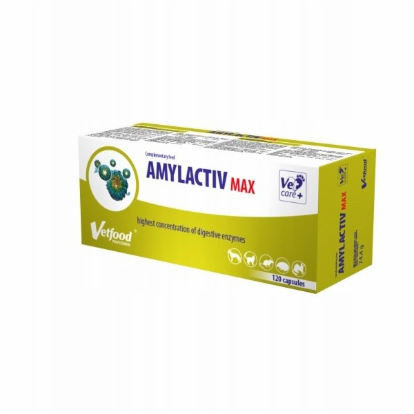 VETFOOD Amylactiv Max - doplňky stravy pro psy a kočky - ...