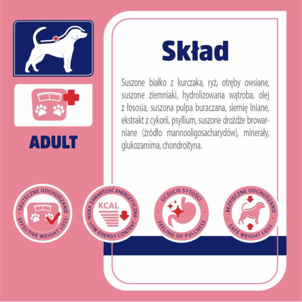 VET RESPONSE Weight balance - suché krmivo pro psy - 1,6kg