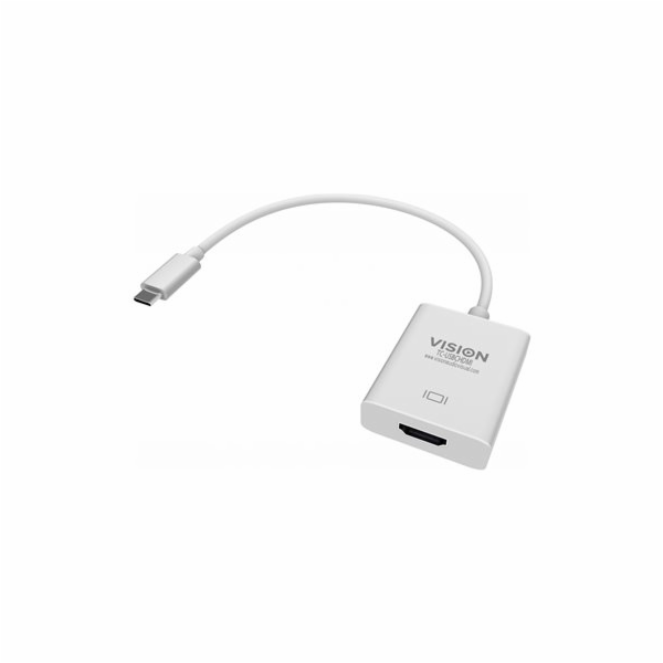Vision TC-USBCHDMI - Externí video adaptér - USB-C 3.1 - ...