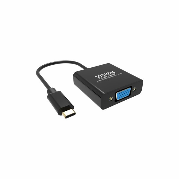 VISION - Video adaptér - USB-C s piny (male) do HD-15 (VG...
