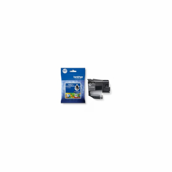 BROTHER INK LC-552BK - black - cca 550stran, pro MFC-J366...