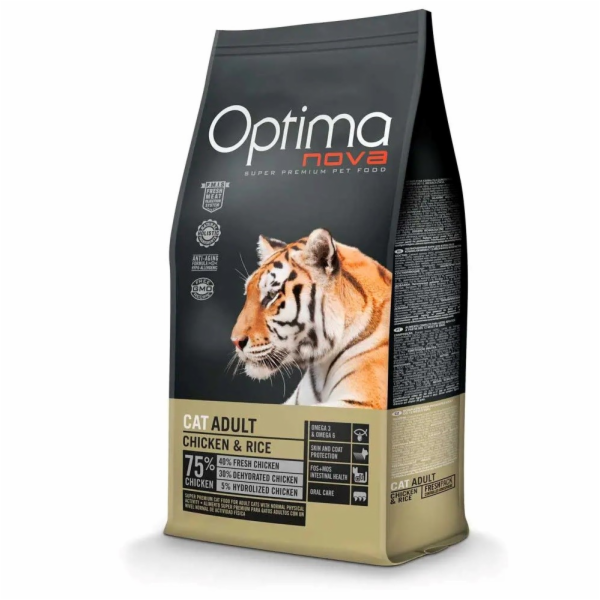 OPTIMANOVA Cat Chicken - suché krmivo pro kočky - 6kg